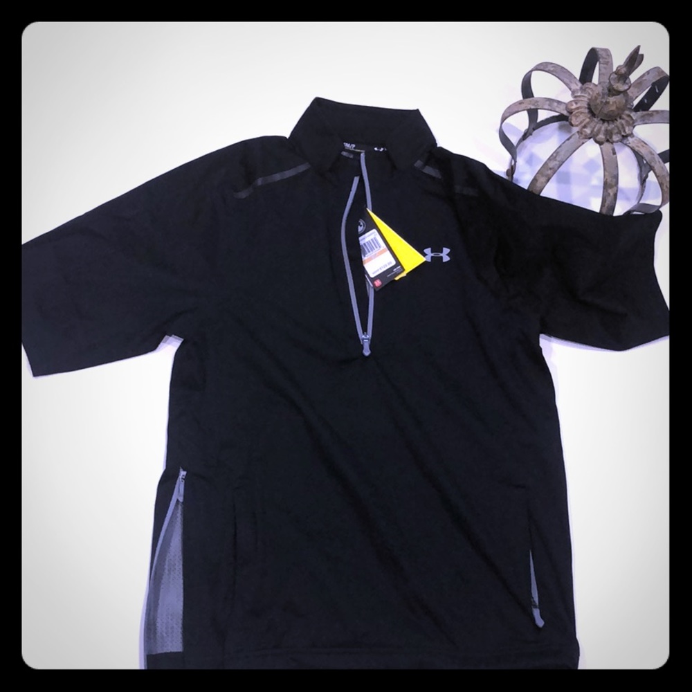 NWT Under Armour Storm3 Water-Windproof Golf Top S